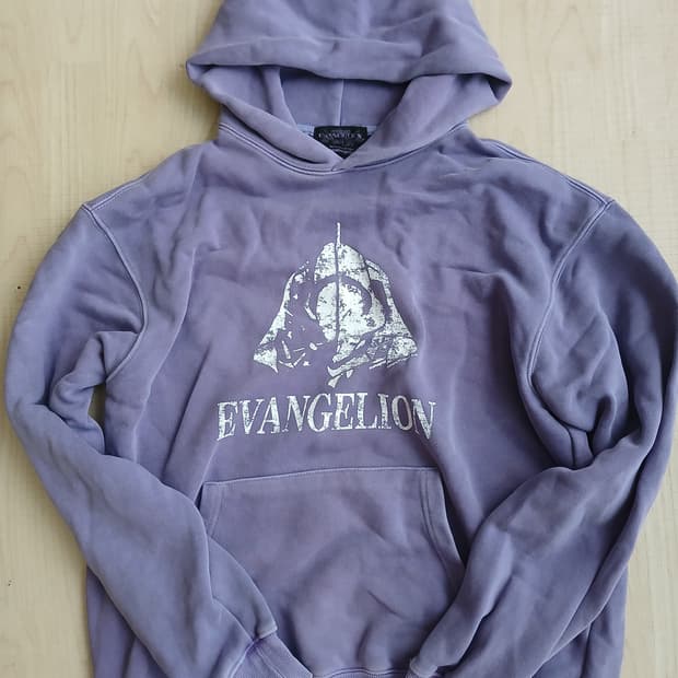 에반게리온x마하그리드 후드티 퍼플 S