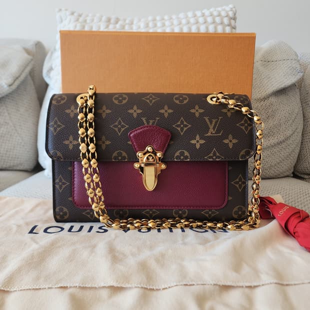 초민트급 루이비통 모노그램 빅투아 체인 숄더백 M41732