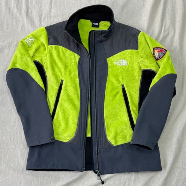 노스페이스 다이노시리즈 형광 배색 후리스 100