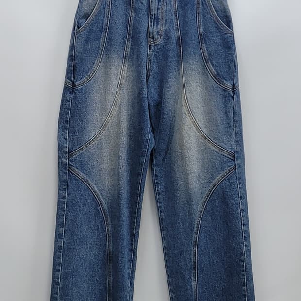 XTONZ XP169 로옴버스 절개 데님 팬츠 청바지 / 남 M
