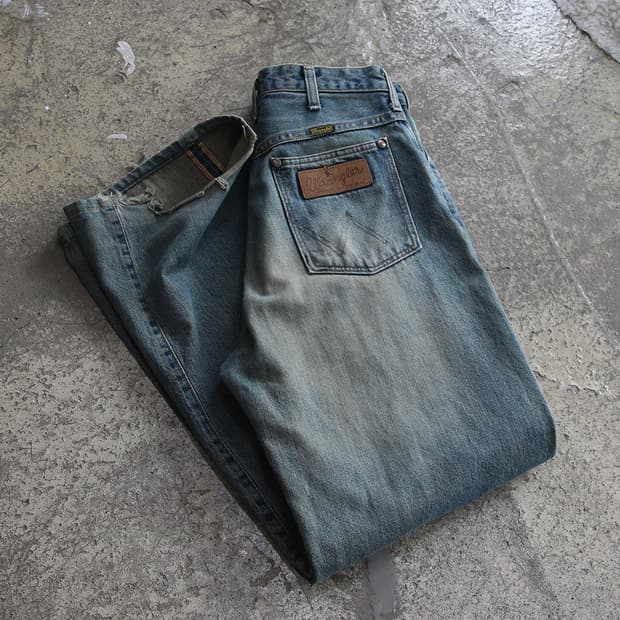 90's Wrangler 셀비지 진 (여성용 28)