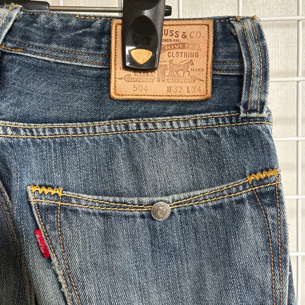 리바이스 504 32x34 슬림핏