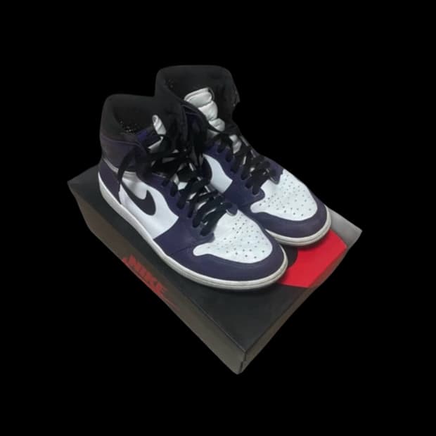 [280] 조던 1 하이 코트퍼플