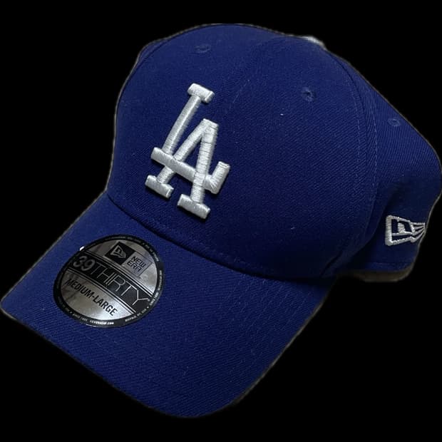 뉴에라 LA 다저스 39THIRTY 팀 클래식 볼캡 M-L 다크로얄