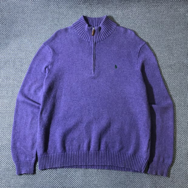 폴로 랄프로렌 하프집업 니트