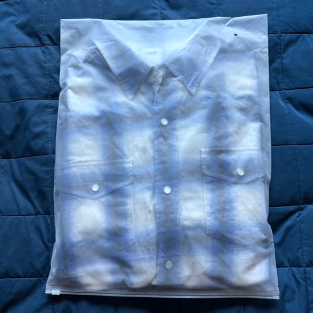 블라인드파일즈 옴브레셔츠 블루 (1)