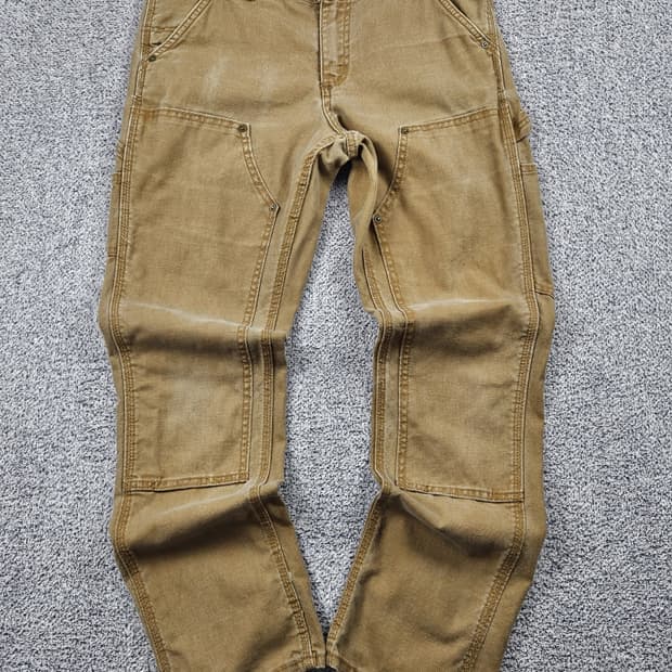 칼하트 코튼 더블니 워크팬츠 ( 8SIZE ) / 9706