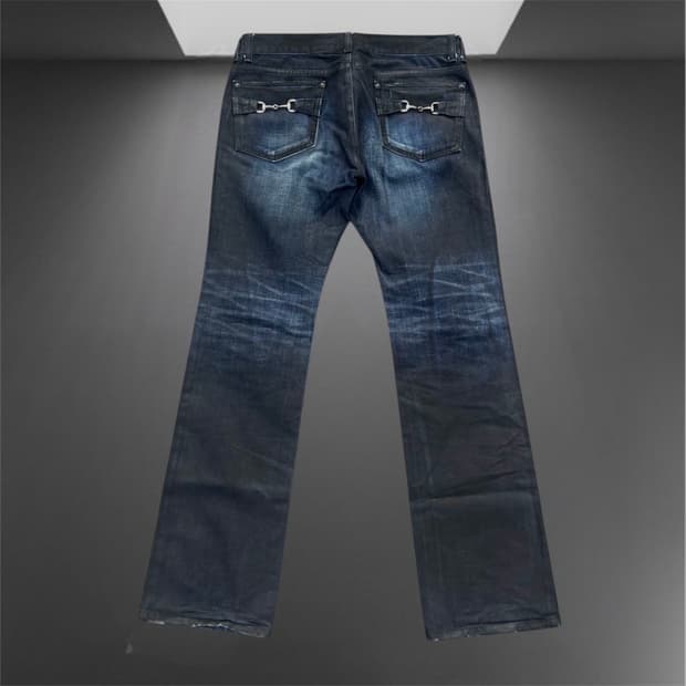 버팔로밥스 블랙 코티드 진