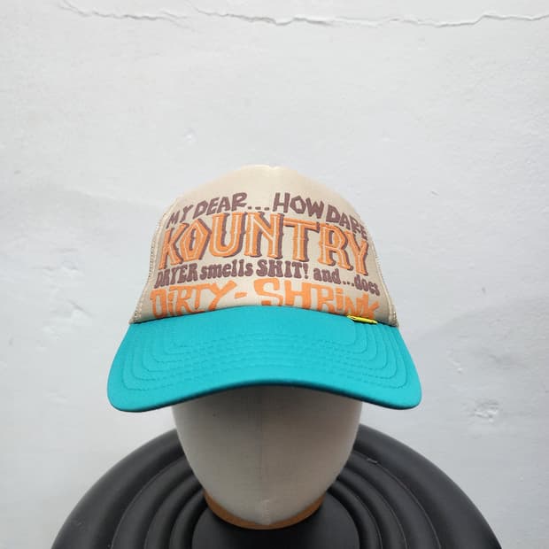 캐피탈 KAPITAL 컨트리 트러커 캡