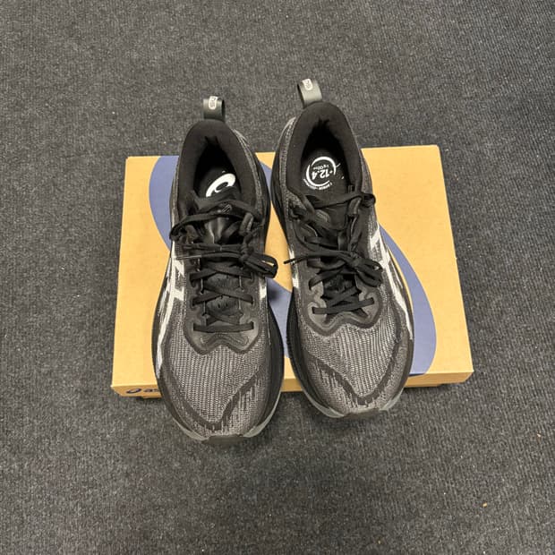 아식스 슈퍼블라스트2 블랙 265