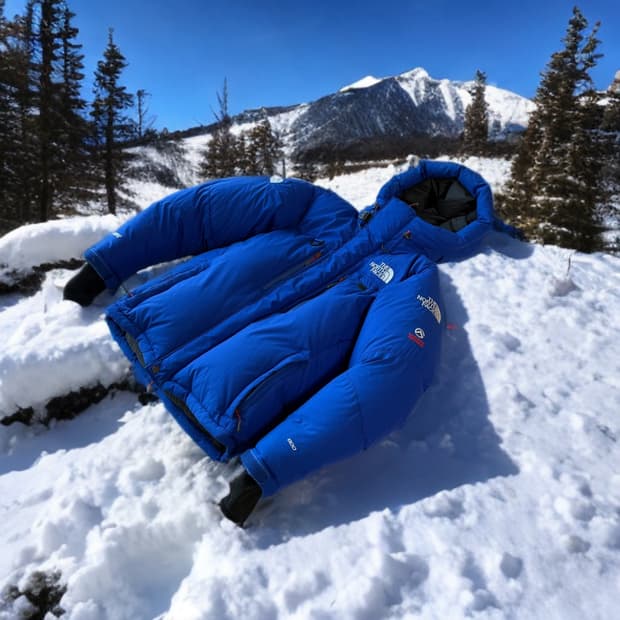 노스페이스 히말라야 블루 대장급 새상품급
