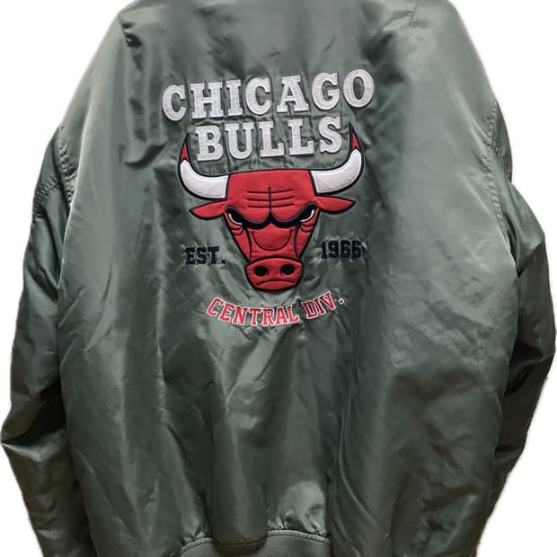 NBA 엔비에이 시카고불스 MA-1 봄버자켓 항공점퍼