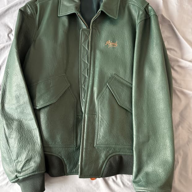 aime leon dore 가죽자캣 L