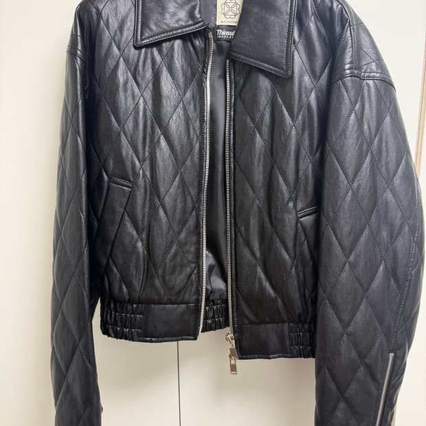 앳코너 가죽 점퍼