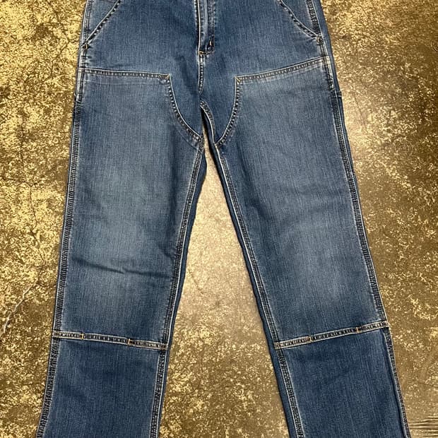 칼하트 더블니 데님 팬츠