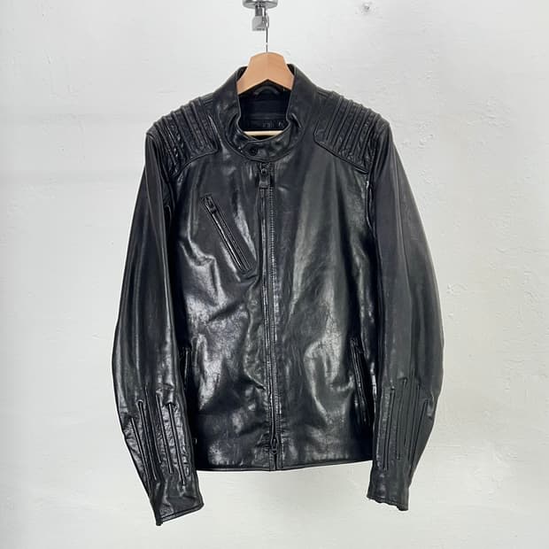 할리데이비슨 V 레이서 버팔로 라이딩 레더 자켓