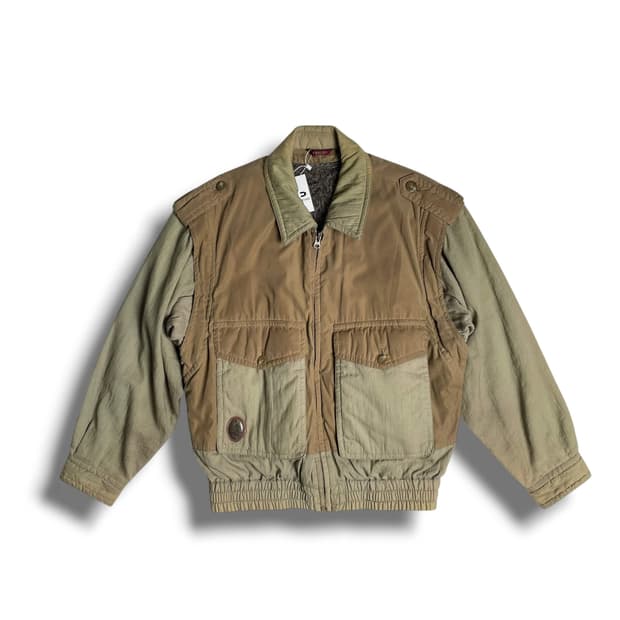 Dolce 탈부착가능한 코튼 나일론 봄버 