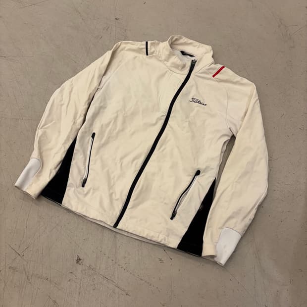 타이틀리스트 배색 골프 자켓