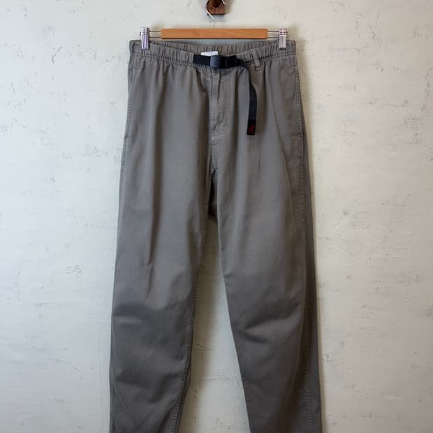 그라미치 스트레이트 팬츠 카키