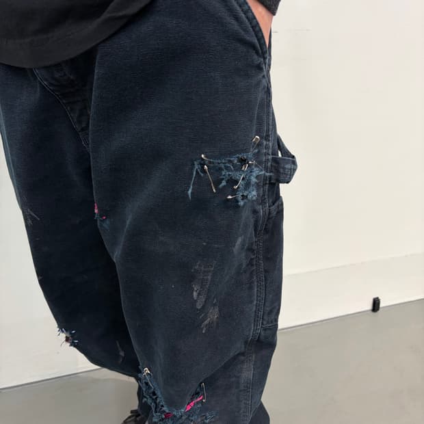 Carhartt B111 BLK 라이닝 덕캔버스 36x30