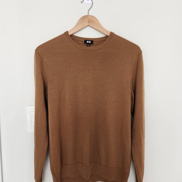 유니클로 엑스트라 파인 메리노 울니트