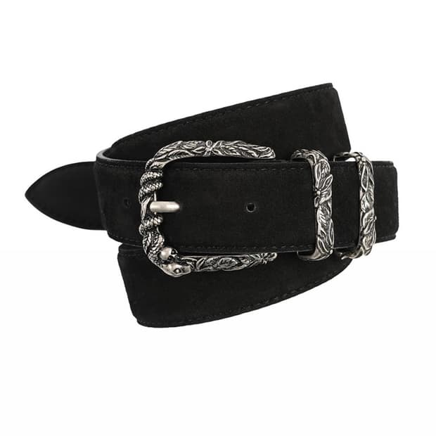 파아카이브 FAR SUEDE BELT (BLACK)