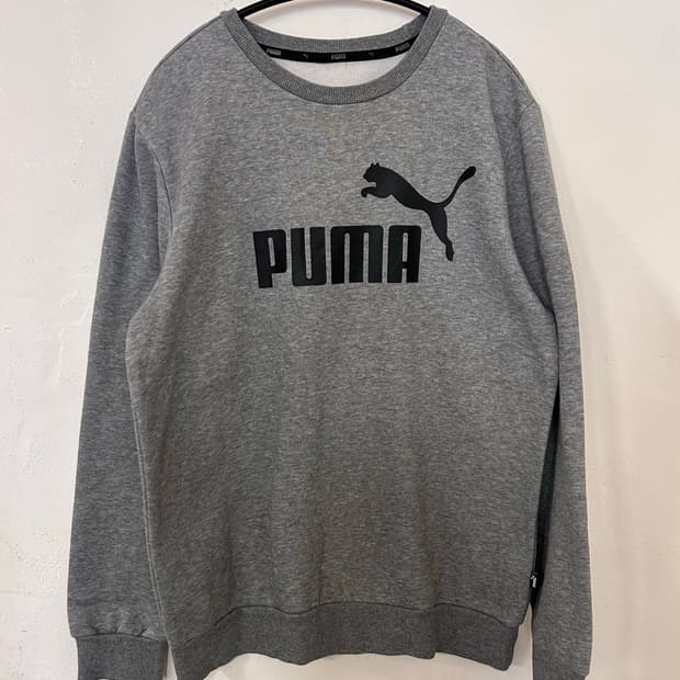 푸마 맨투맨 그레이 (실측 남성 S)