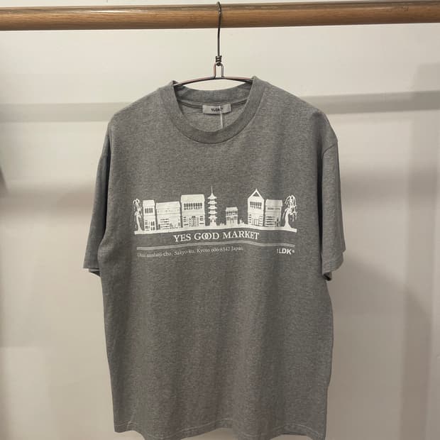 1LDK gray half tee