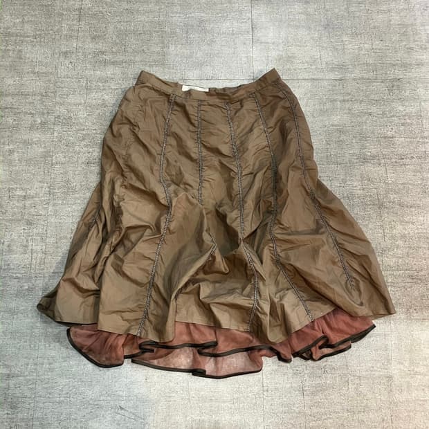 일본빈티지 Arte 하구미모리걸 달천깔페어리 레이어드스커트