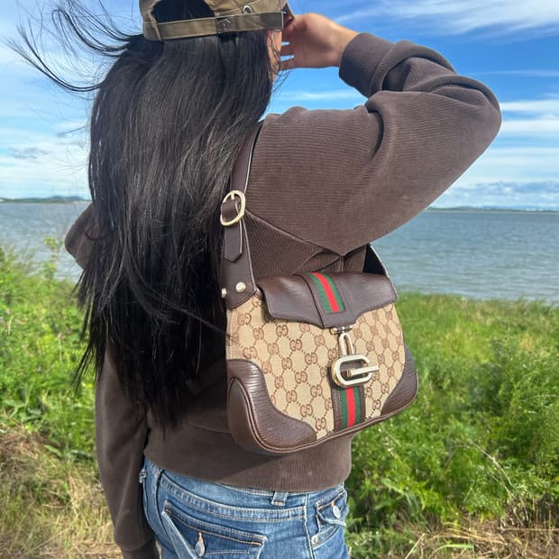 레어✨)) Gucci vintage 수프림 숄더백
