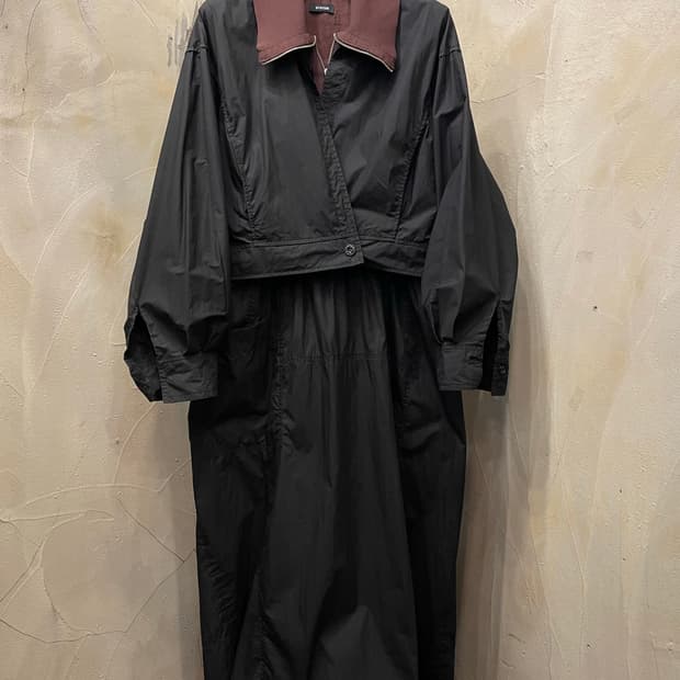 시스템 점퍼+스커트+블라우스 올인원 세트 원피스 66