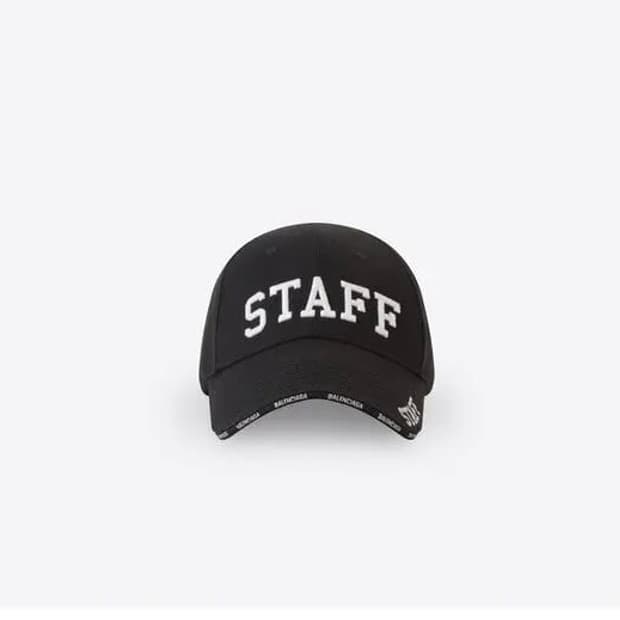 발렌시아가 staff 스태프 볼캡 L사이즈