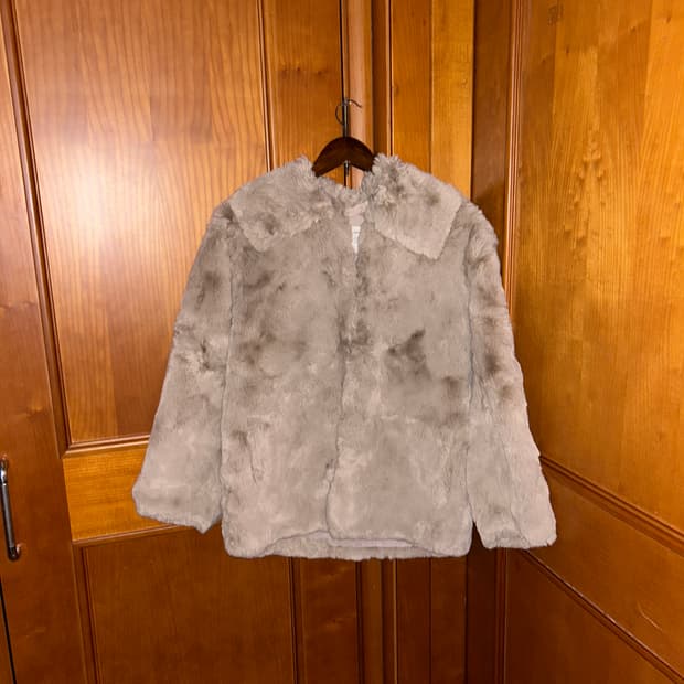 Beige Fur Jacket