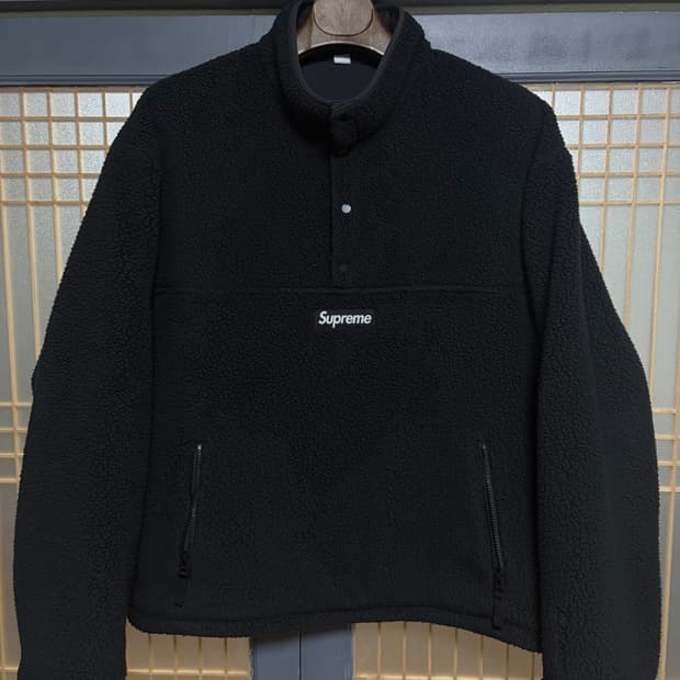 [XL]슈프림 리버시블 폴라텍 풀오버 플리스
