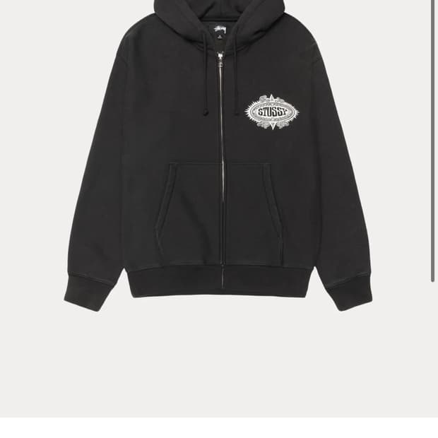 Stussy mantra zip hoodie 스투시 후드집업