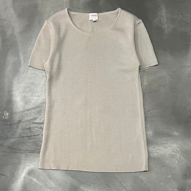  아르마니 꼴레지오니 울 하프 니트 y15718