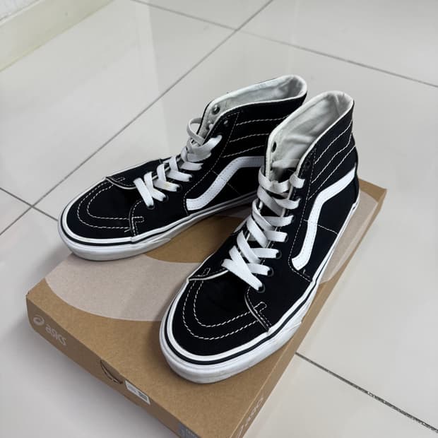 반스 하이 스니커즈