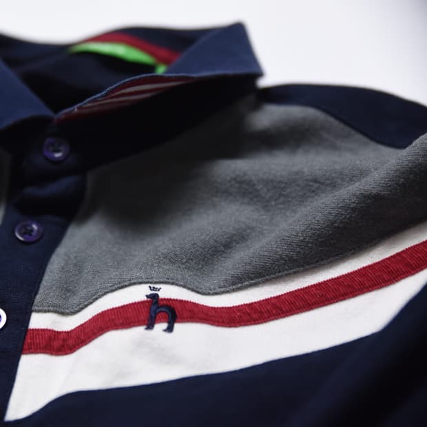 헤지스 골프 남성 긴팔 카라티 100