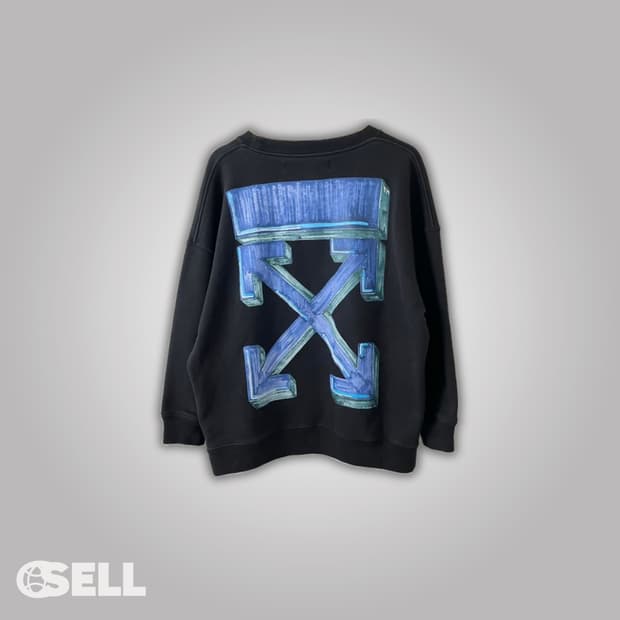 오프화이트 맨투맨