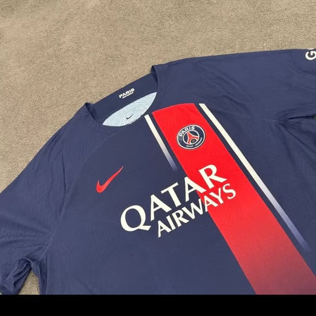[정품/2XL] 나이키 PSG 파리생제르망 어센틱 이강인 유니폼 c1