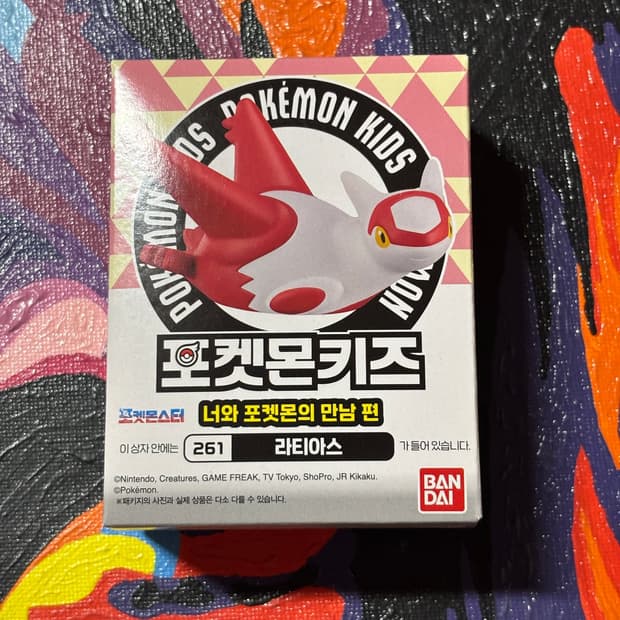 미개봉) 포켓몬키즈 라티아스 포켓몬 피규어 미니어처 인테리어 소품
