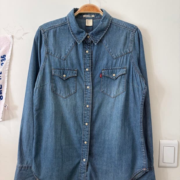208. 리바이스 데님셔츠 청셔츠