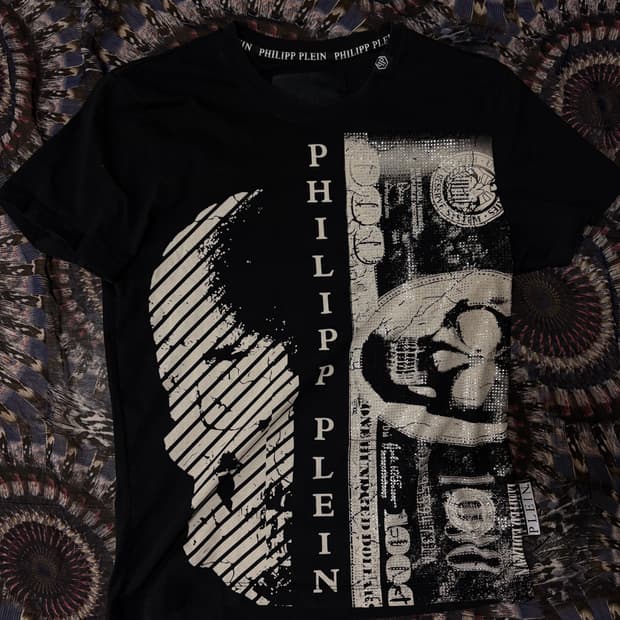Philipp Plein skull dollar t-shirt