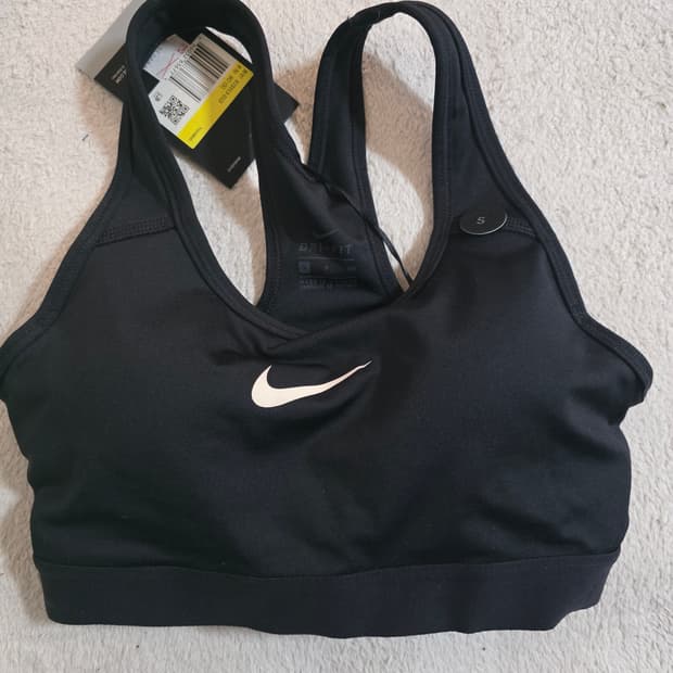 나이키 클래식 스포츠 브라 블랙 S 새상품