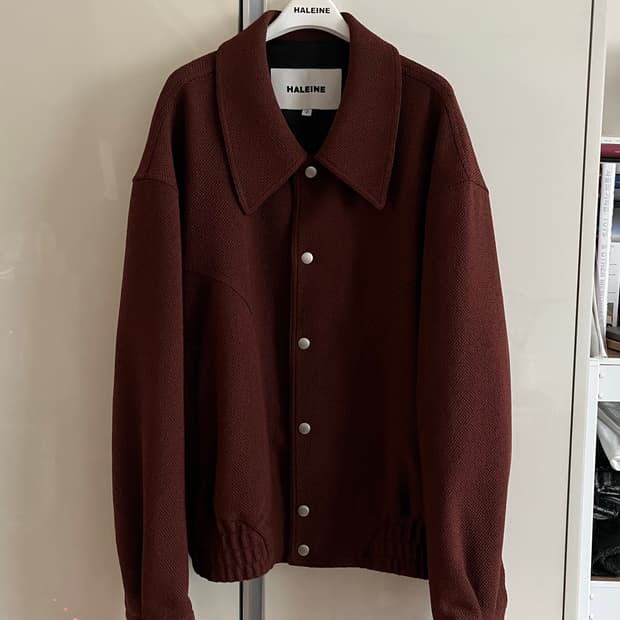 알렌느 BRICKRED 라운딩 스냅 블루종 2사이즈