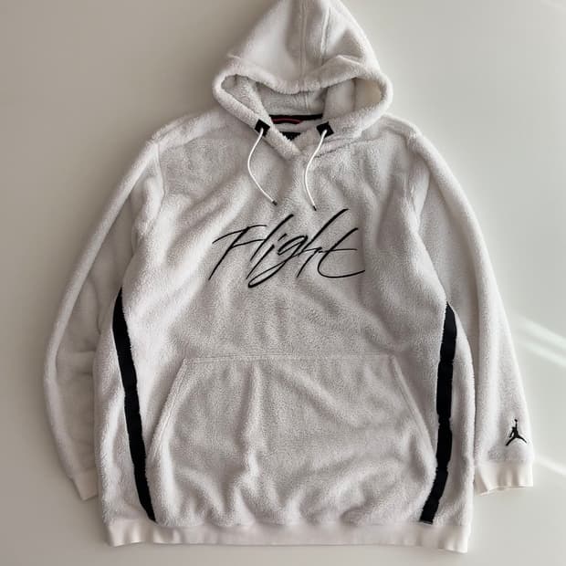 나이키 조던 윙스 오브 플라이트 쉐르파 후드티  XXL