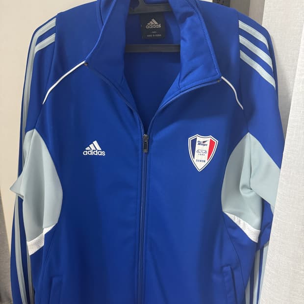 아디다스 수원삼성 블루윙즈 빈티지 니트 져지 황금 사이즈