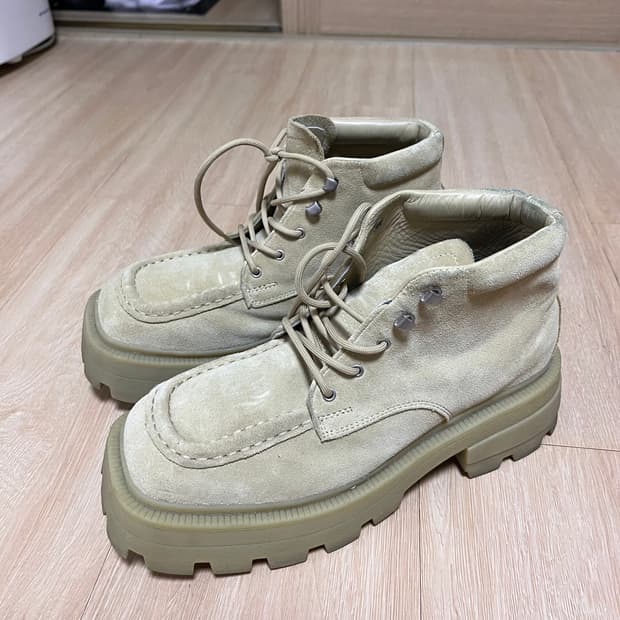 이티스 샌드 스웨이드 부츠 42사이즈