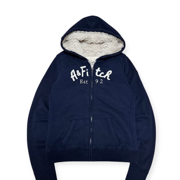아베크롬비 네이비 후드집업
