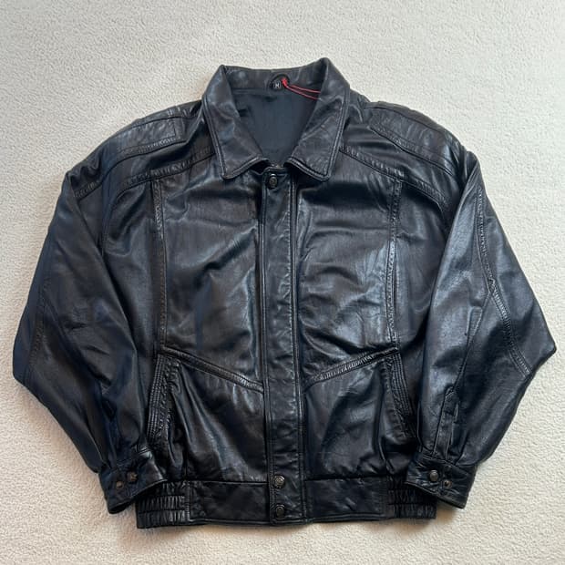 빈티지 가죽자켓(양가죽)